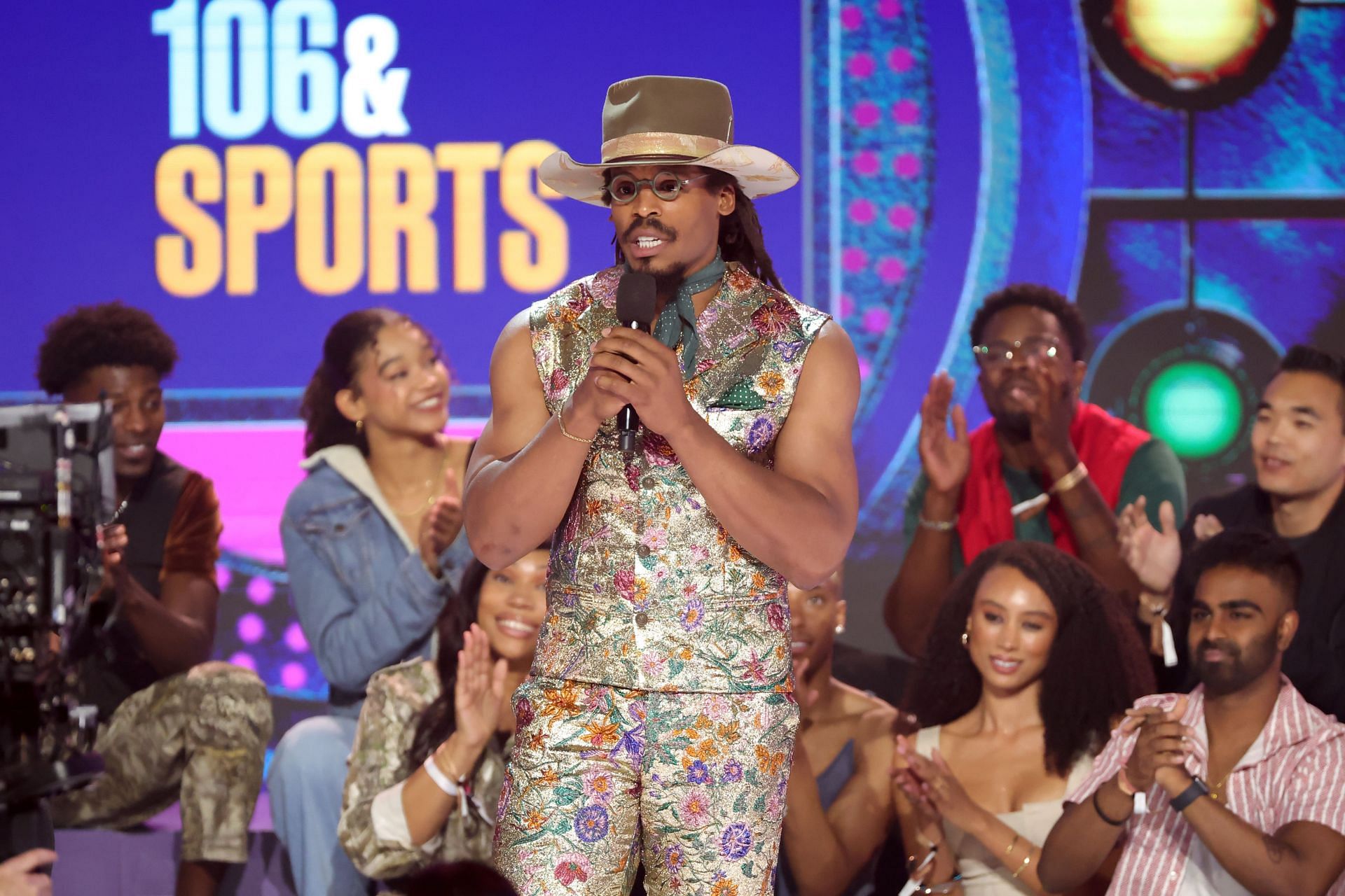 Cam Newton at the 2025 BET Awards - Show - Source: Getty